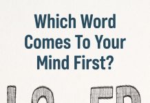 Which Word Comes to Your Mind First?