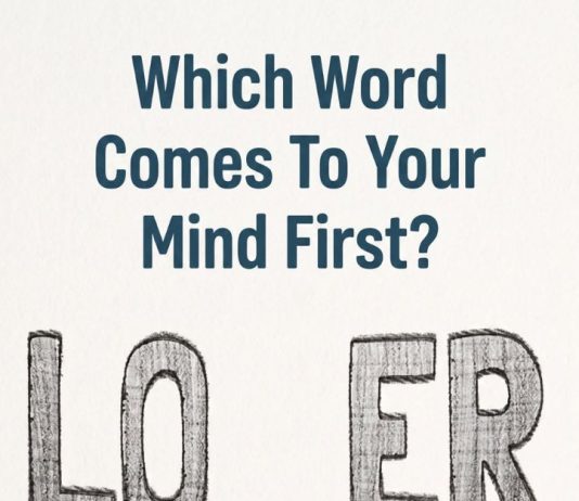 Which Word Comes to Your Mind First?