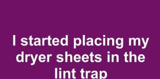I started placing my dryer sheets in the lint trap compartment instead of the drum for 14 days this June. This is what happened
