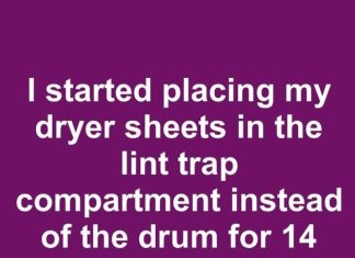 I started placing my dryer sheets in the lint trap compartment instead of the drum for 14 days this June. This is what happened