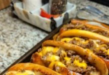 Cheesy Philly Cheesesteaks