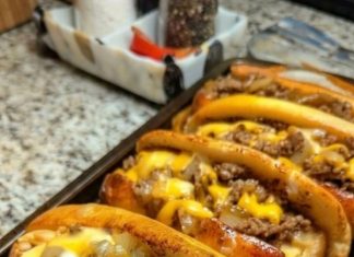 Cheesy Philly Cheesesteaks
