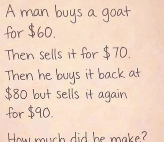 How Much Did He Makee?