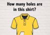 How many holes are in this shirt?