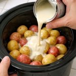 Slow Cooker Creamy Baby Potatoes with Evaporated Milk (Hearty Family Side Dish)