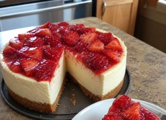 Incredible Strawberry Cheesecake
