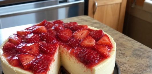 Incredible Strawberry Cheesecake
