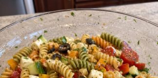 Tri-Color Pasta Salad Recipe