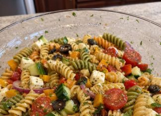 Tri-Color Pasta Salad Recipe