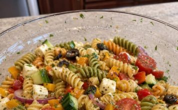 Tri-Color Pasta Salad Recipe