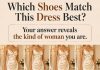 Which Shoes Match This Dress Best?