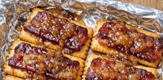 My aunt brings these to every spring gathering. You will not believe this takes only 3 ingredients to make.