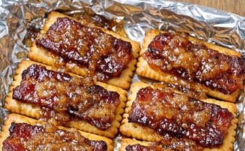 My aunt brings these to every spring gathering. You will not believe this takes only 3 ingredients to make.