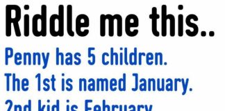 RIDDLE: “PENNY HAS 5 CHILDREN” – CAN YOU SOLVE IT?