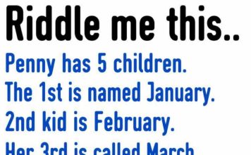RIDDLE: “PENNY HAS 5 CHILDREN” – CAN YOU SOLVE IT?