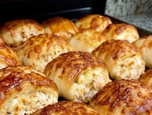 Mini Chicken Salad Croissant Sandwiche