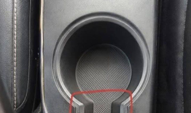 What Is the Weird Gap Between Car Cup Holders For?