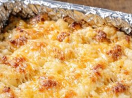 My husband demanded I make a double batch for Sunday dinner because he refuses to share. You will be shocked this is just 4 ingredients.