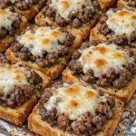 Beef Garlic Bread Bites