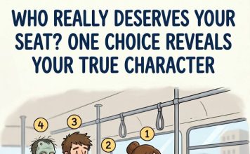 WHO REALLY DESERVES YOUR SEAT? ONE CHOICE REVEALS YOUR TRUE CHARACTER