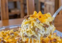 Sour Cream Beef Noodle Casserole