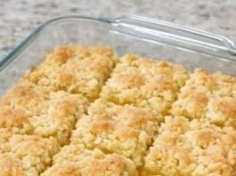 EASY 3-INGREDIENT LEMON BARS – THE BEST QUICK AND DELICIOUS DESSERT
