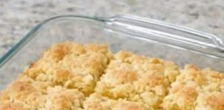 EASY 3-INGREDIENT LEMON BARS – THE BEST QUICK AND DELICIOUS DESSERT