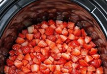 Slow Cooker Strawberry Dessert