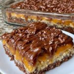 Chocolate Caramel Pretzel Bars