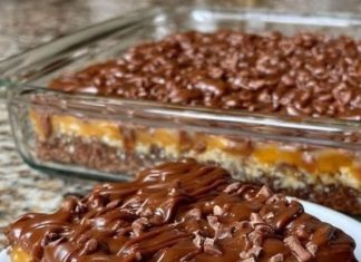Chocolate Caramel Pretzel Bars