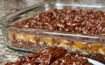 Chocolate Caramel Pretzel Bars