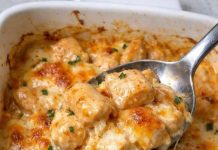 My mother-in-law served this at her first dinner party in 1959 and it’s still the recipe her friends talk about today.