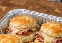Baked Ham and Cheese Sliders