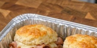 Baked Ham and Cheese Sliders