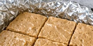 My brother makes this every summer weekend and it disappears in seconds. Only 3 ingredients for the ultimate creamy caffeinated bite.