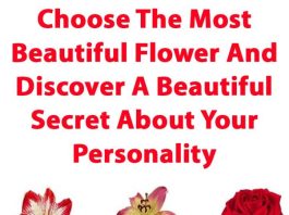Choose The Most Beautiful Flower And Discover A Beautiful Secret.