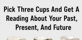 Pick Three Cups And Get A Reading About Your Past, Present, And Future