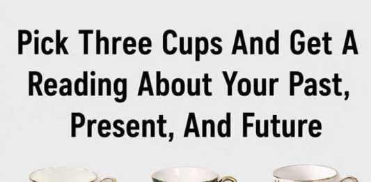Pick Three Cups And Get A Reading About Your Past, Present, And Future