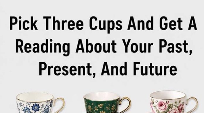 Pick Three Cups And Get A Reading About Your Past, Present, And Future