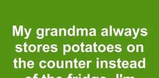 My grandma always stores potatoes on the counter instead of the fridge. I’m uneasy about using them after a week. How long can potatoes stay out safely?
