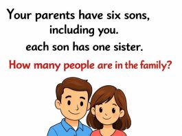Can You Guess How Many People Are In The Family?