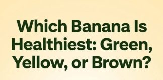 Green, Yellow, or Brown Bananas: Which Stage Is Actually the Healthiest?
