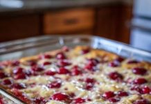 3-Ingredient Cherry Dessert