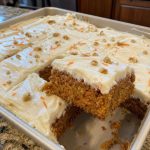 Carrot Cake Bars with Cream Cheese Frosting