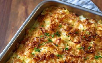 Polish Potato & Cabbage Casserole