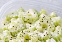 Creamy Celery Salad (Easy 4-Ingredient Classic Side Dish)