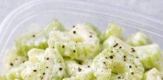 Creamy Celery Salad (Easy 4-Ingredient Classic Side Dish)