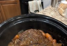 Slow Cooker Cracker Barrel Style Pot Roast