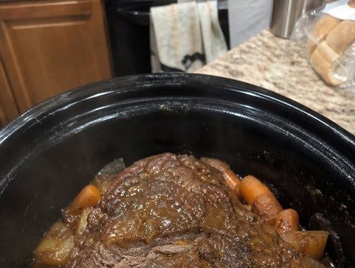 Slow Cooker Cracker Barrel Style Pot Roast