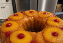 Pineapple Upside-Down Bundt Cake